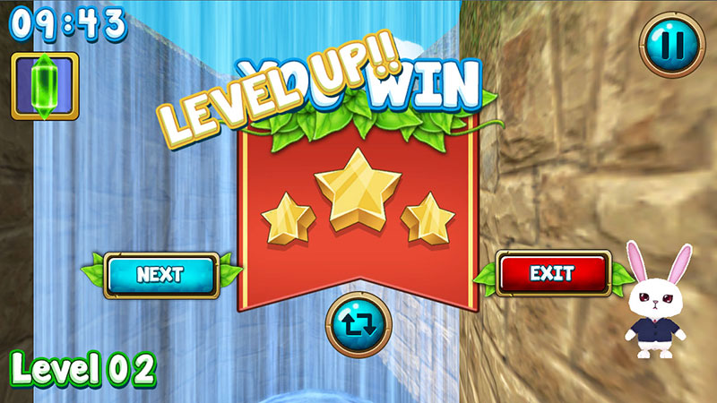 うさぎさんの3D迷路探索!! unitymaze04.jpg